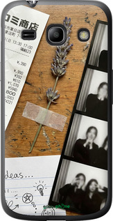 Силиконовый чехол Aesthetic Scrapbook Collage для Samsung Galaxy Star Advance G350E - 6773u-210 изображение 