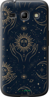 Силіконовий чохол 'Celestial Harmony: Sun & Moon Gold Mystic Pattern' для Samsung Galaxy Star Advance G350E зображення 3