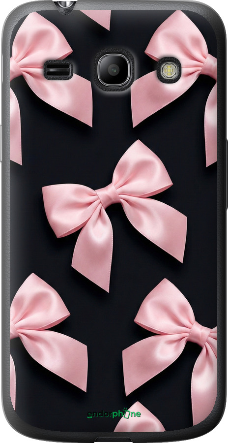 Силиконовый чехол Coquette Ribbons Dark Coquette для Samsung Galaxy Star Advance G350E - 6767u-210 изображение 
