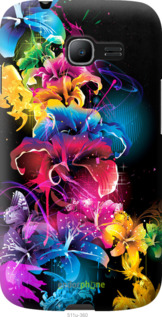 Силіконовий чехол Абстрактні квіти для Samsung Galaxy Star Plus S7262 - 511u-360 изображение 