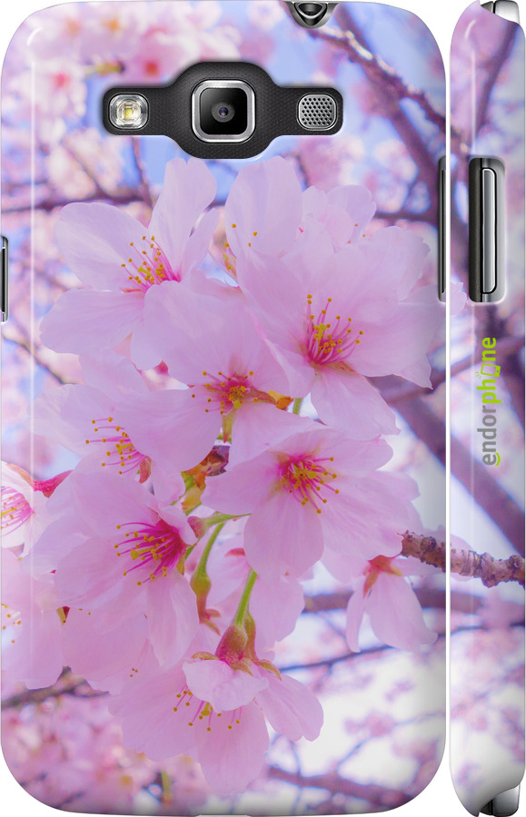 3D пластиковий глянцевий чехол Сакура для Samsung Galaxy Win i8552 - 6029c-51 изображение 