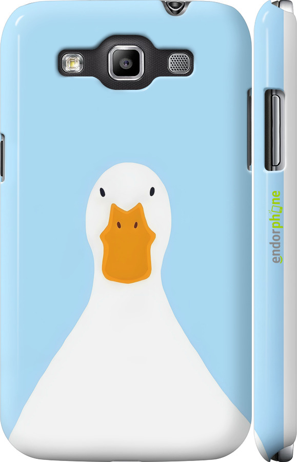 3D пластиковий матовий чехол Гусак для Samsung Galaxy Win i8552 - 6350m-51 изображение 