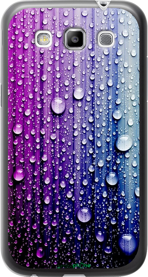 

Силіконовий чохол "Краплини води" для Samsung Galaxy Win i8552, Синій