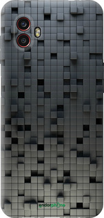 Силиконовый чехол Кубики для Samsung Galaxy Xcover 6 Pro - 1061u-2918 изображение 