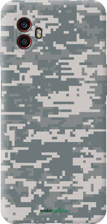 Силиконовый чехол Камуфляж для Samsung Galaxy Xcover 6 Pro - 1085u-2918 изображение 