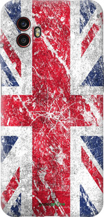 Силиконовый чехол Флаг Великобритании 1 для Samsung Galaxy Xcover 6 Pro - 386u-2918 изображение 