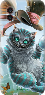 Силиконовый чехол Чеширский кот 2 для Samsung Galaxy Xcover 6 Pro - 3993u-2918 изображение 