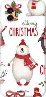 Силіконовий чехол Merry Christmas для Samsung Galaxy Xcover 6 Pro - 4106u-2918 изображение 