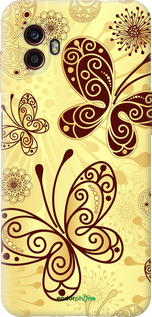 Силиконовый чехол Красивые бабочки для Samsung Galaxy Xcover 6 Pro - 4170u-2918 изображение 