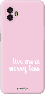 Силиконовый чехол Живи больше для Samsung Galaxy Xcover 6 Pro - 4347u-2918 изображение 