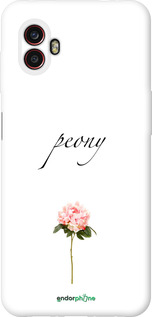 Силиконовый чехол Пион для Samsung Galaxy Xcover 6 Pro - 4366u-2918 изображение 