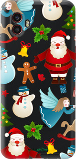 Силиконовый чехол Новогодний 1 для Samsung Galaxy Xcover 6 Pro - 4614u-2918 изображение 