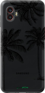 Силиконовый чехол Пальмы1 для Samsung Galaxy Xcover 6 Pro - 4634u-2918 изображение 