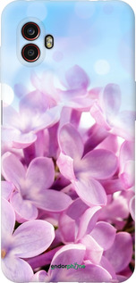 Силиконовый чехол Сирень для Samsung Galaxy Xcover 6 Pro - 527u-2918 изображение 