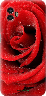 Силіконовий чехол Червона троянда для Samsung Galaxy Xcover 6 Pro - 529u-2918 изображение 