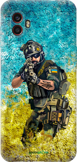 Силиконовый чехол Воин ЗСУ для Samsung Galaxy Xcover 6 Pro - 5311u-2918 изображение 