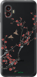 Силіконовий чехол Сакура v2 для Samsung Galaxy Xcover 6 Pro - 5538u-2918 изображение 