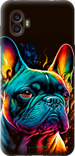 Силиконовый чехол Яркий бульдог для Samsung Galaxy Xcover 6 Pro - 5547u-2918 изображение 