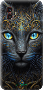 Силиконовый чехол Кошка для Samsung Galaxy Xcover 6 Pro - 5548u-2918 изображение 