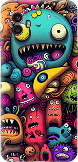 Силиконовый чехол Cмешные монстры для Samsung Galaxy Xcover 6 Pro - 5549u-2918 изображение 
