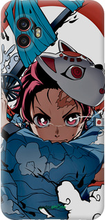 Силиконовый чехол Танджиро Камадо для Samsung Galaxy Xcover 6 Pro - 5574u-2918 изображение 