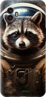 Силиконовый чехол Raccoon austronaut для Samsung Galaxy Xcover 6 Pro - 5581u-2918 изображение 