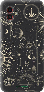 Силиконовый чехол Фаза луны для Samsung Galaxy Xcover 6 Pro - 5605u-2918 изображение 