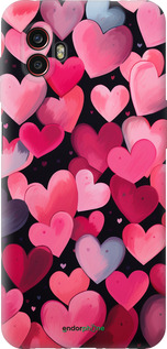 Силиконовый чехол Сердечки 4 для Samsung Galaxy Xcover 6 Pro - 5662u-2918 изображение 