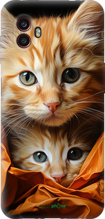 Силиконовый чехол Котики 2 для Samsung Galaxy Xcover 6 Pro - 5664u-2918 изображение 