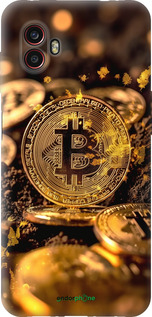Силіконовий чехол Золота лихоманка біткойна для Samsung Galaxy Xcover 6 Pro - 6089u-2918 изображение 