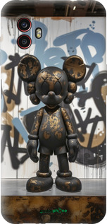 Силиконовый чехол Bronze kaws v2 для Samsung Galaxy Xcover 6 Pro - 6098u-2918 изображение 