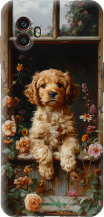 Силиконовый чехол Щенок cocker spaniel для Samsung Galaxy Xcover 6 Pro - 6136u-2918 изображение 