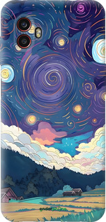 Силиконовый чехол Креативный арт для Samsung Galaxy Xcover 6 Pro - 6322u-2918 изображение 