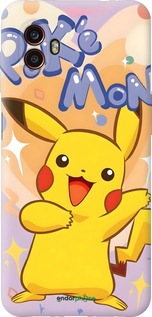 Силиконовый чехол Пикачу для Samsung Galaxy Xcover 6 Pro - 6383u-2918 изображение 