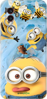 Силиконовый чехол Миньоны для Samsung Galaxy Xcover 6 Pro - 6386u-2918 изображение 