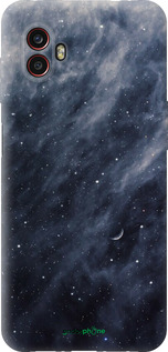 Силиконовый чехол Голубые облака, Голубая луна для Samsung Galaxy Xcover 6 Pro - 6398u-2918 изображение 