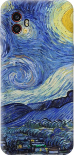 Силиконовый чехол «Звездная ночь» Винсента Ван Гога для Samsung Galaxy Xcover 6 Pro - 6433u-2918 изображение 