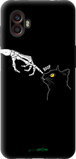 Силиконовый чехол Кошка для Samsung Galaxy Xcover 6 Pro - 6505u-2918 изображение 