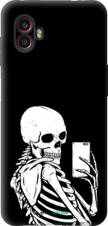 Силиконовый чехол Скелет делает Selfie для Samsung Galaxy Xcover 6 Pro - 6535u-2918 изображение 