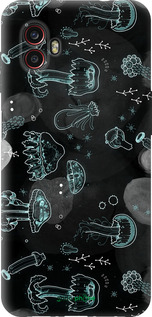 Силиконовый чехол Медузы для Samsung Galaxy Xcover 6 Pro - 906u-2918 изображение 