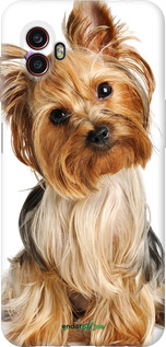 Силиконовый чехол Йоркширский терьер с хвостиком для Samsung Galaxy Xcover 6 Pro - 930u-2918 изображение 