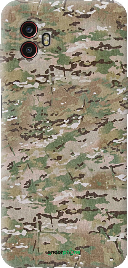 Силіконовий чехол Камуфляж v5 для Samsung Galaxy Xcover 6 Pro - 1201u-2918 изображение 