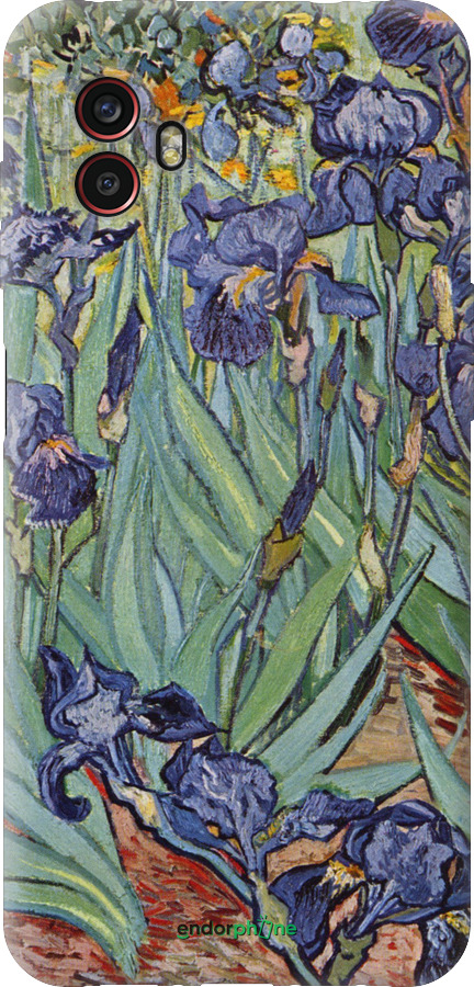 Силиконовый чехол Винсент Ван Гог. Ирисы для Samsung Galaxy Xcover 6 Pro - 161u-2918 изображение 