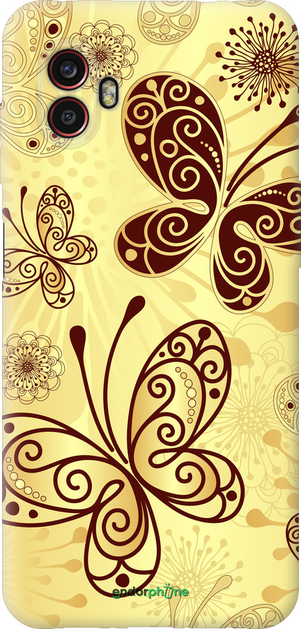 Силиконовый чехол Красивые бабочки для Samsung Galaxy Xcover 6 Pro - 4170u-2918 изображение 