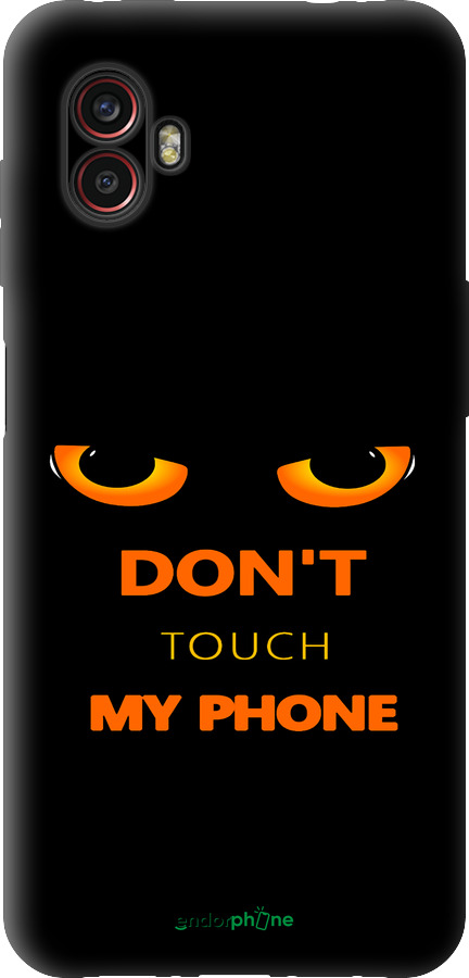 Силіконовий чехол Донт тач зе фон для Samsung Galaxy Xcover 6 Pro - 4261u-2918 изображение 