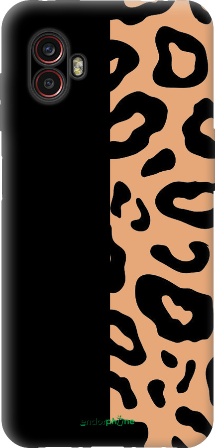 Силиконовый чехол Пятна леопарда для Samsung Galaxy Xcover 6 Pro - 4269u-2918 изображение 