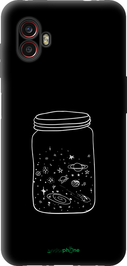 Силиконовый чехол Космос в банке для Samsung Galaxy Xcover 6 Pro - 4297u-2918 изображение 