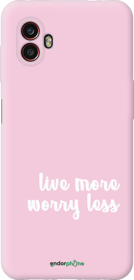 Силиконовый чехол Живи больше для Samsung Galaxy Xcover 6 Pro - 4347u-2918 изображение 