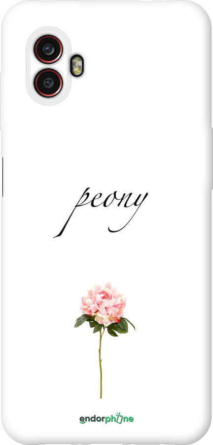 Силиконовый чехол Пион для Samsung Galaxy Xcover 6 Pro - 4366u-2918 изображение 