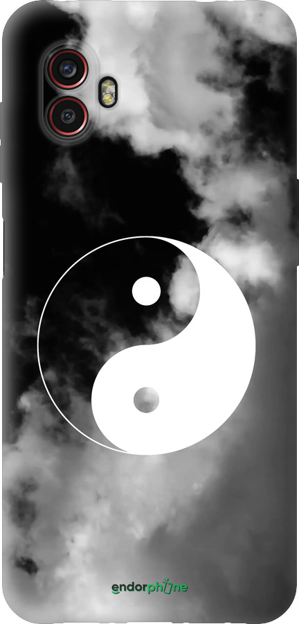 Силиконовый чехол Инь и Янь для Samsung Galaxy Xcover 6 Pro - 4389u-2918 изображение 